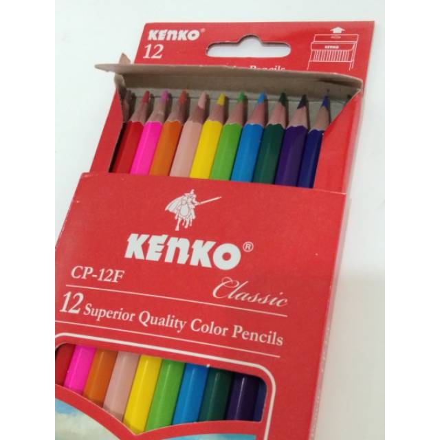 

Cler Kayu Kenko 12 Warna CP-12FNW