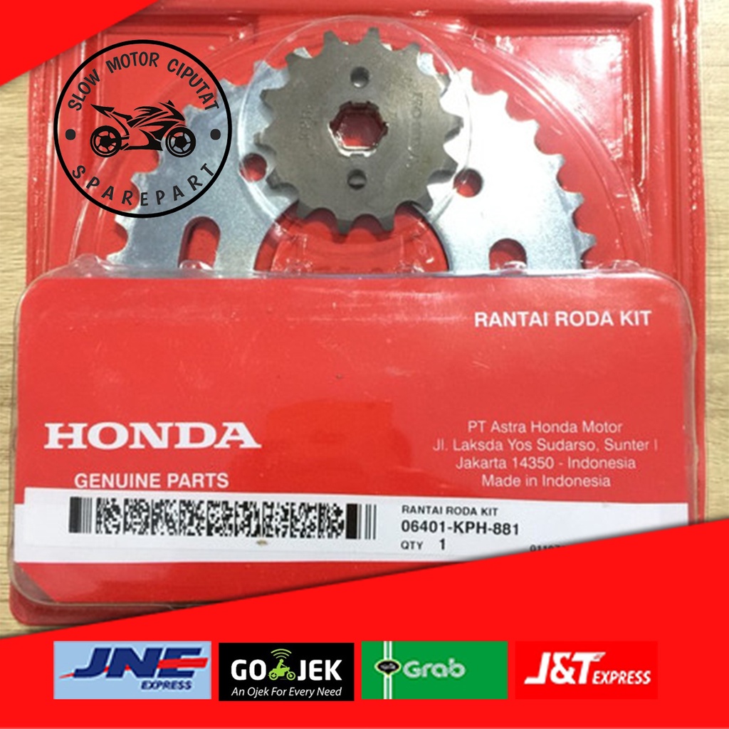 GEAR SET KARISMA ORIGINAL 06401-KPH-881