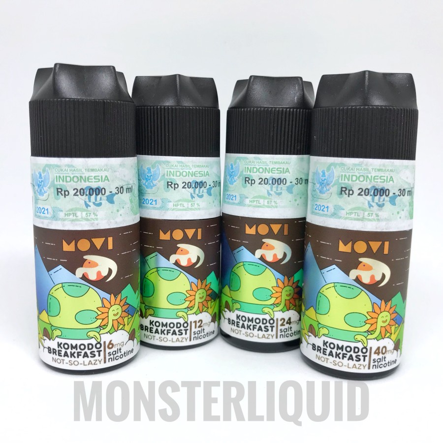 SALT KOMODO BREAKFAST NOT SO LAZY BY MOVI 30ML