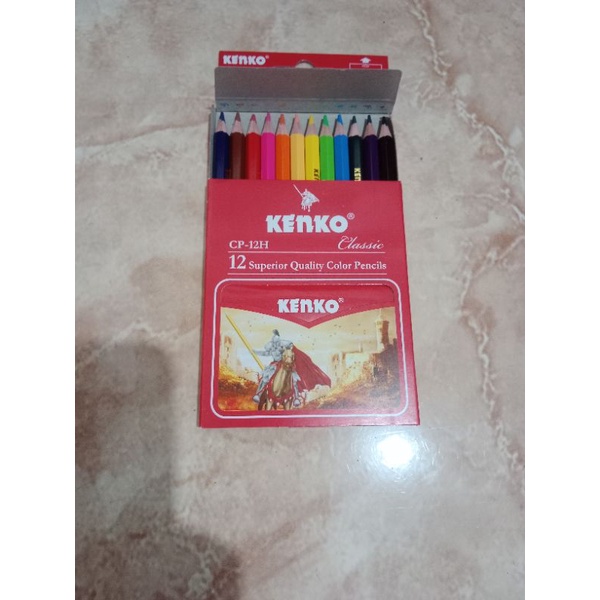 Pensil 12 warna CP-12H KENKO