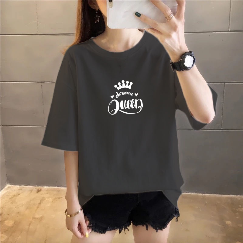 YOURSTYLE1119 - KAOS DRAMA QUEEN KEKINIAN TERLARIS KEREN UNISEX OVERSIZE