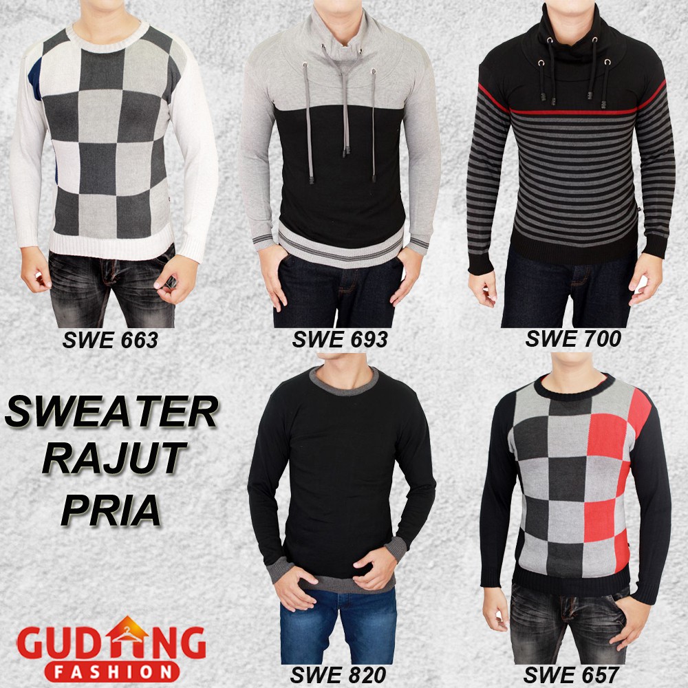 Sweater Rajut Pria (COMB)