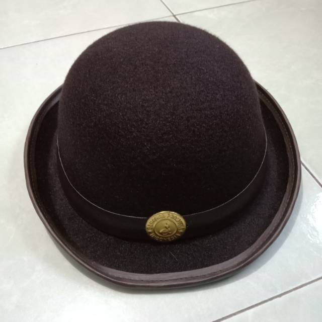 TOPI PRAMUKA PERLENGKAPAN PRAMUKA AKSESORIS PRAMUKA TOPI COKLAT