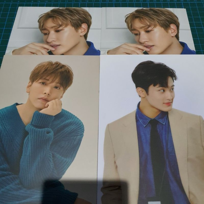 Postcard Official Mark NCT 127 2nd Fan Meeting 2021 Eunhyuk Sungmin Super Junior ELF Kit 2020