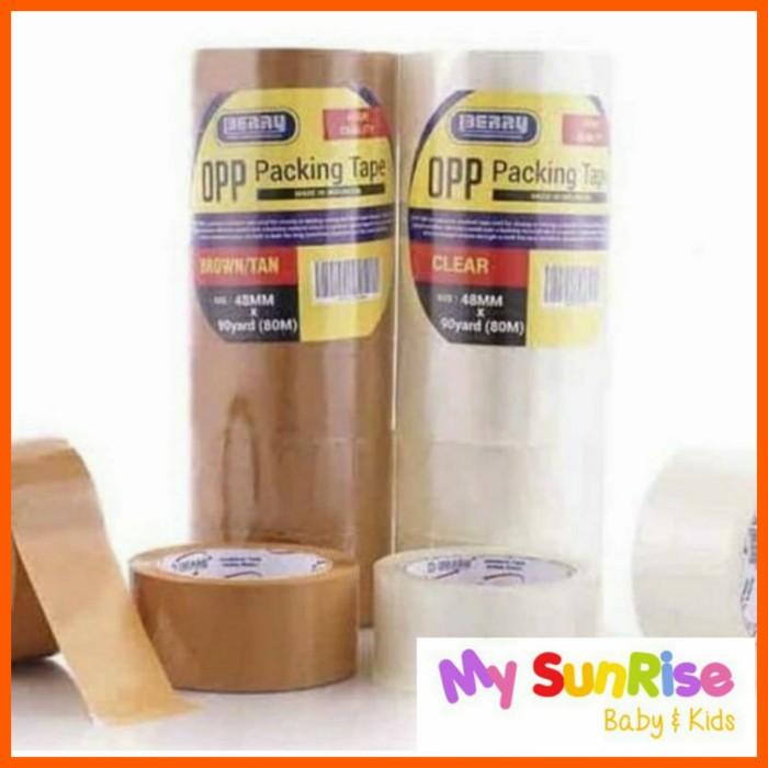 

Termurah !! Dijamin Asli !! Lakban / Plakban Berry 48Mm X 90Yard 2" 1