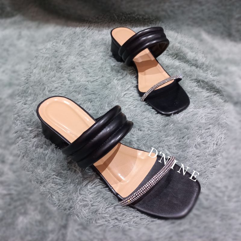 Sandal Wanita heels 3cm YY 06