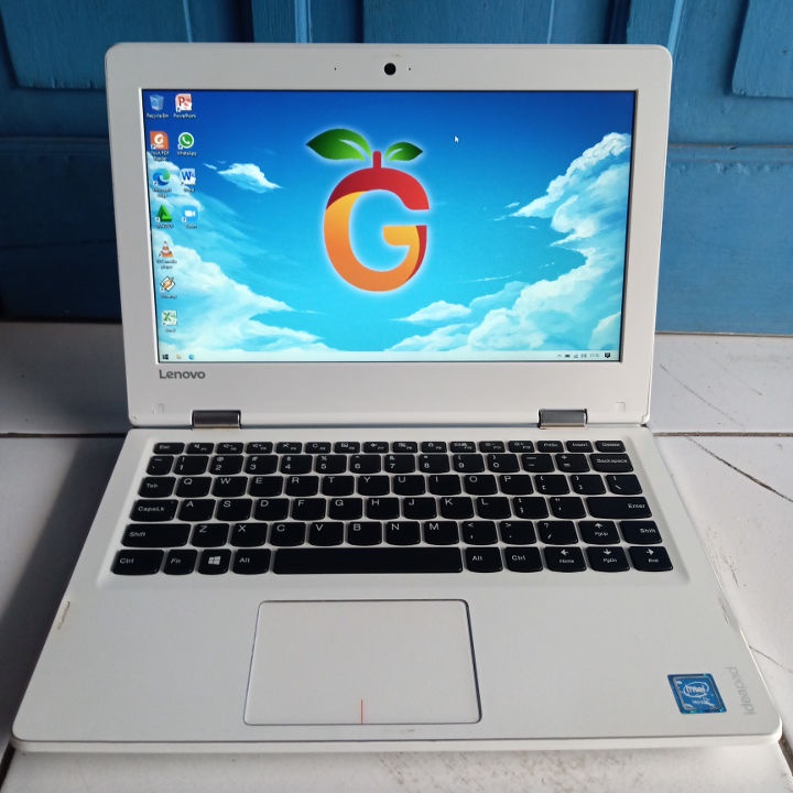 Lenovo Ideapad 310s-11IAP Putih Slim Tipis SSD 128GB Windows 10 Netbook Notebook Second Bekas HDMI
