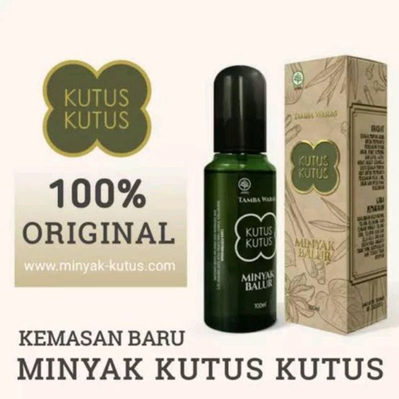 Jual [original] Minyak Kutus Kutus Asli Bali 100 Ml Kemasan Terbaru