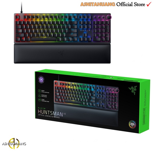 Razer Huntsman V2 Optical USB RGB Gaming Keyboard