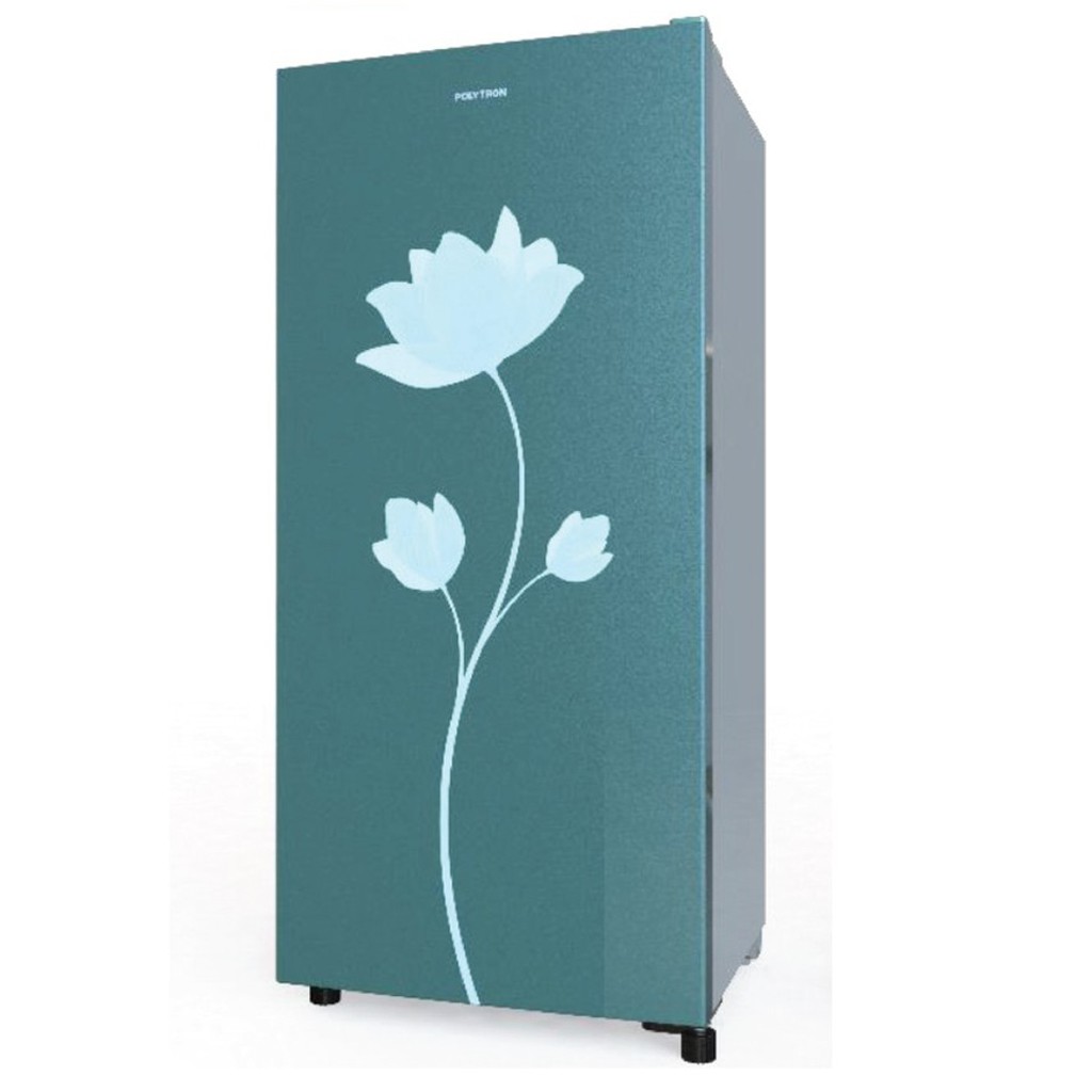 POLYTRON PRB 189 B / BLUE METAL DOOR KULKAS 1 PINTU 180 LITER / PRB189B