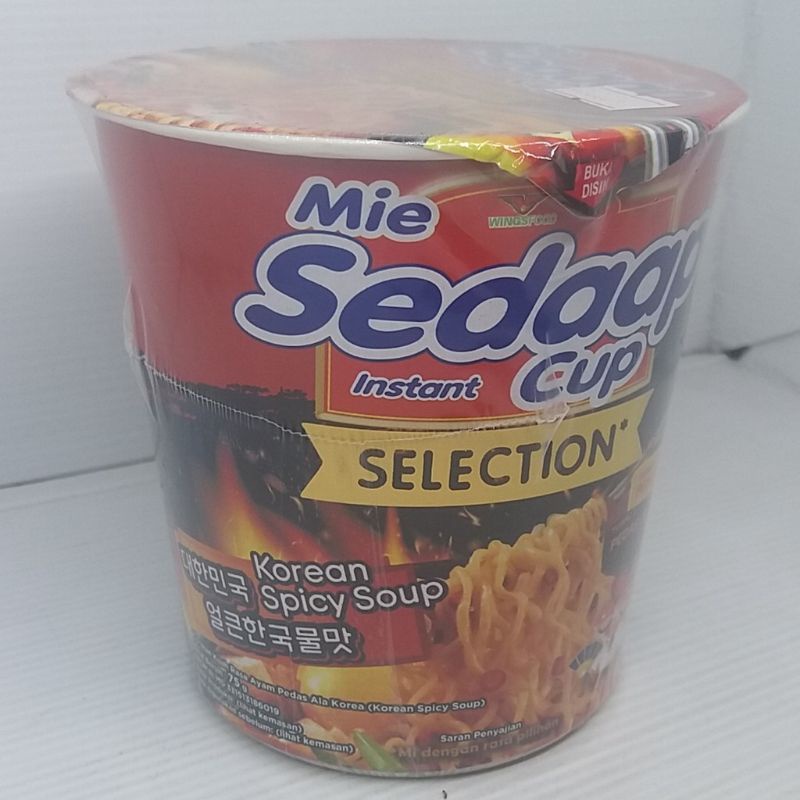 

mie sedap cup selection 75gr