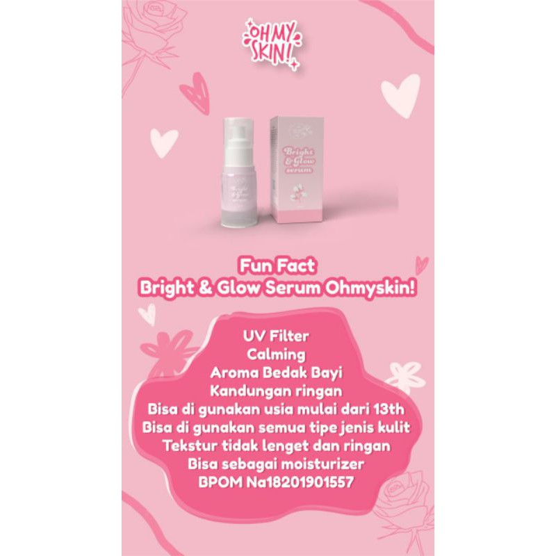 Bright & Glow Serum OHMYSKIN
