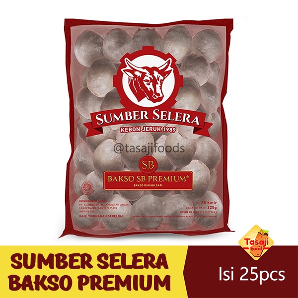 Sumber Selera Bakso SB PREMIUM Isi 25 Pcs