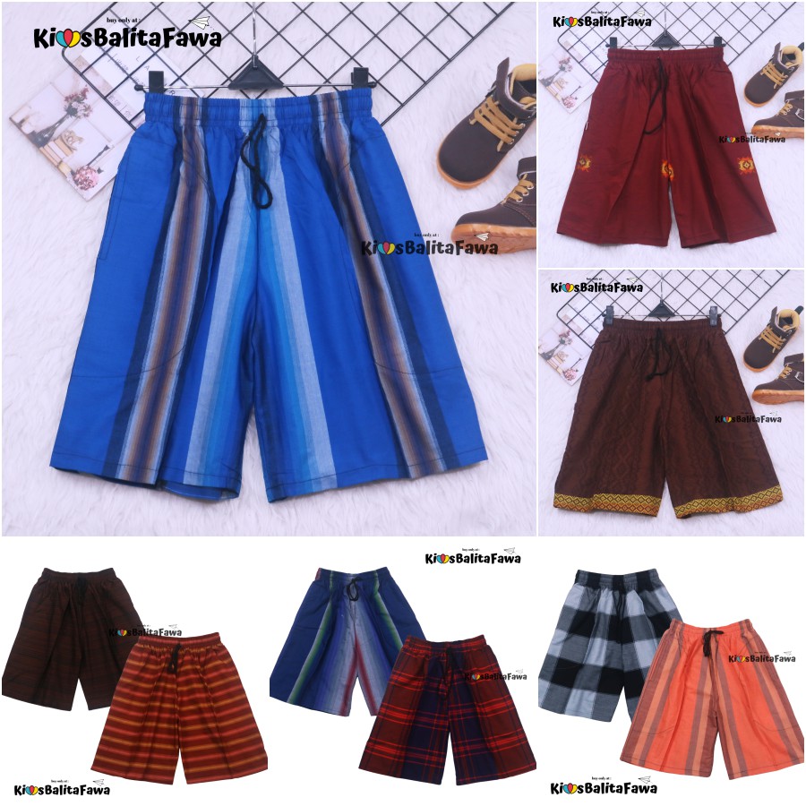 (REMAJA) Celana Hawai Lexi Anak Muda fit to M / Celana Pendek Harian Anak Laki Santai Pants Cowok