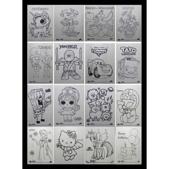 

Styrofoam Lukis 10 Pcs tanpa list