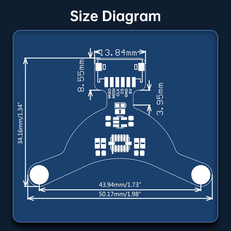 Zzz BIGTREETECH ADXL345 V1.0 Accelerometer Board Untuk 36 Stepper Motors Voron Extruder Clipper Raspberry Pi