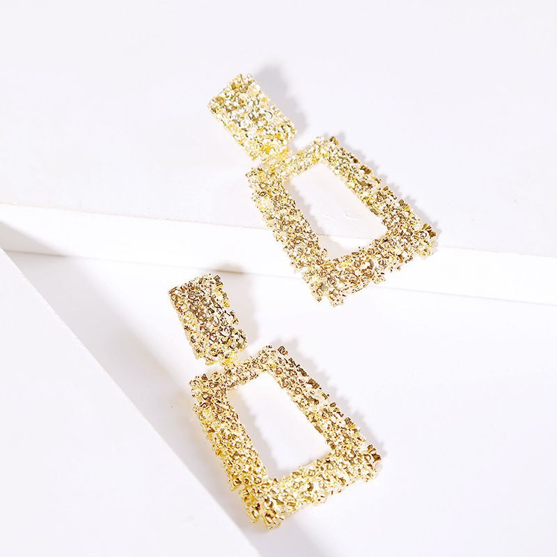 Square Earring - Anting Bentuk Kotak - Aksesoris Anting