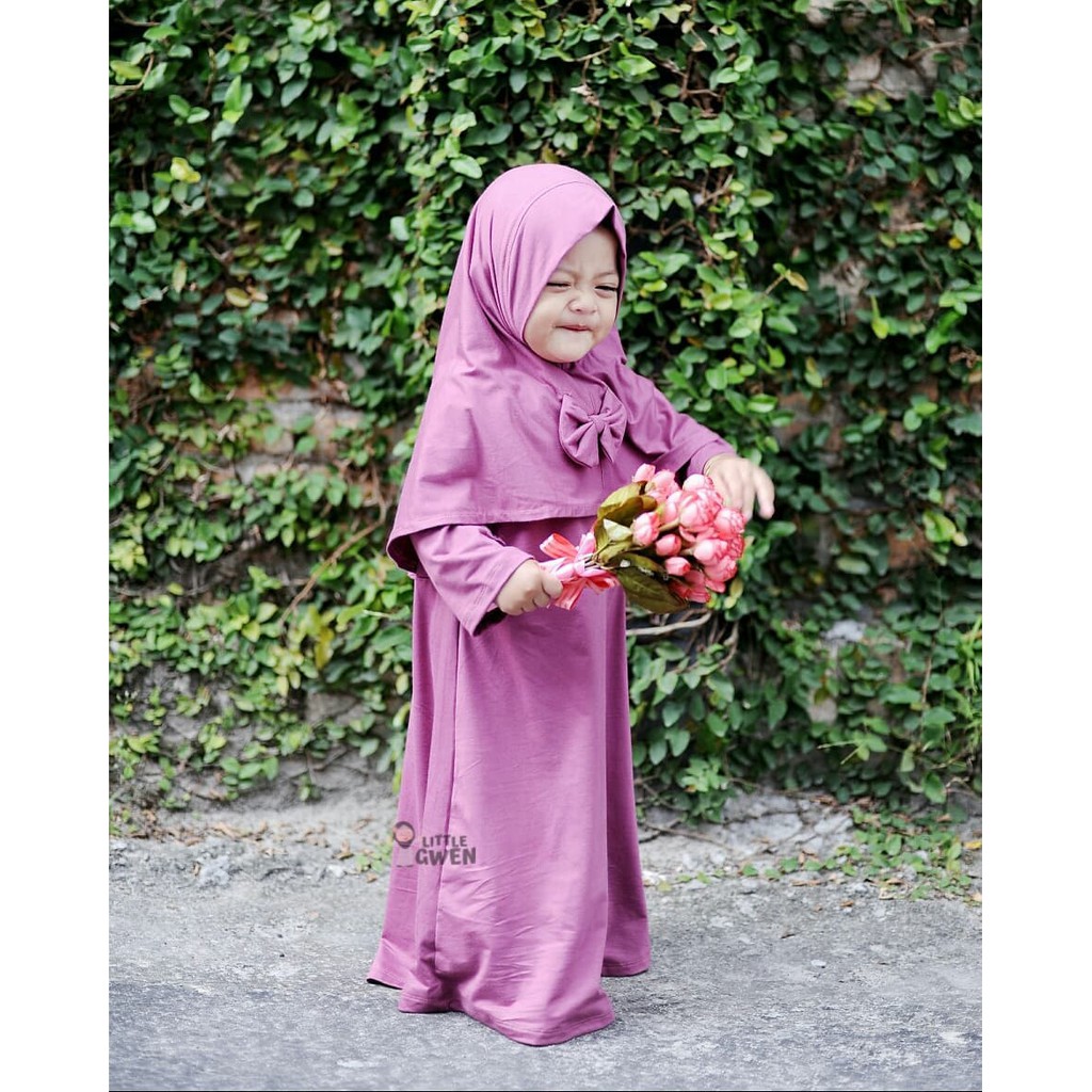 Gamis Anak 0-5 Tahun Rayon Super / Gamis Bayi Little Gwen / Gamis Anak Perempuan Falisha