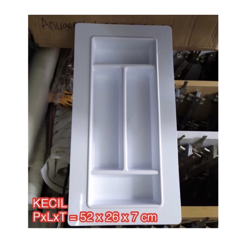 Rak Sendok Laci Sendok Plastik Cutlery Insert MH Kecil