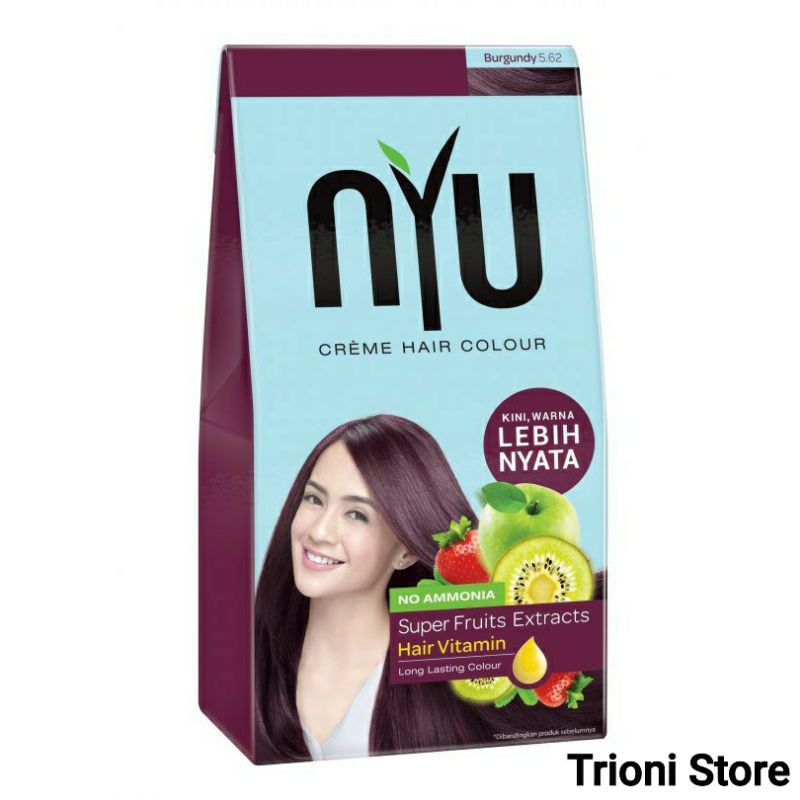 NYU CREME PEWARNA RAMBUT BURGUNDY