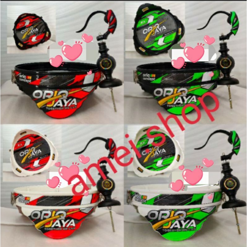 Tebok LoveBird PVC decal Oriq Concept Stok Terbatas Tebok Oriq Decal Tebok Love bird Oriq