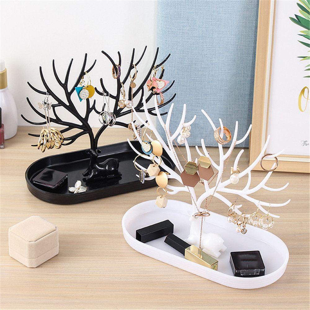 Chookyy Display Perhiasan Berdiri Fashion Anting Liontin Gelang Organizer