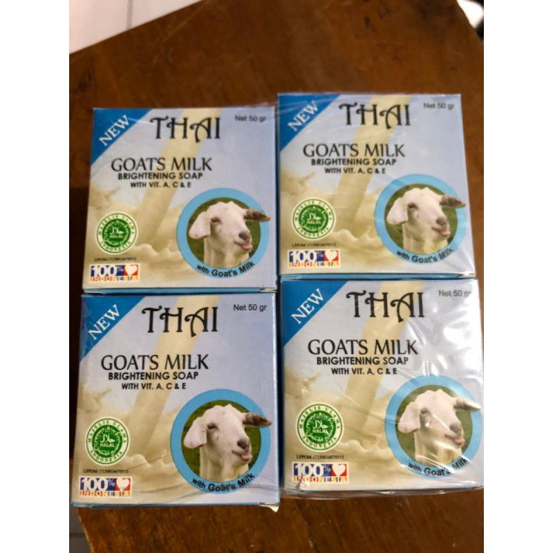 Sabun Thai Goats Milk / sabun thai goatmilk brighteninhg 50G