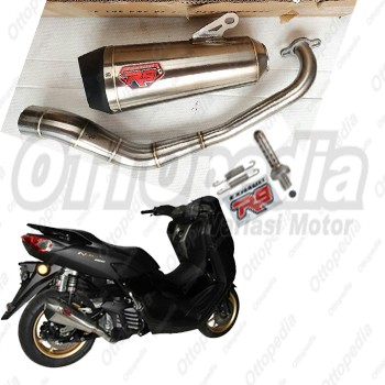 R9 Knalpot Racing Nmax N Max Aerox Nmax 2020 Vario 150 2018 Alpha New Silver