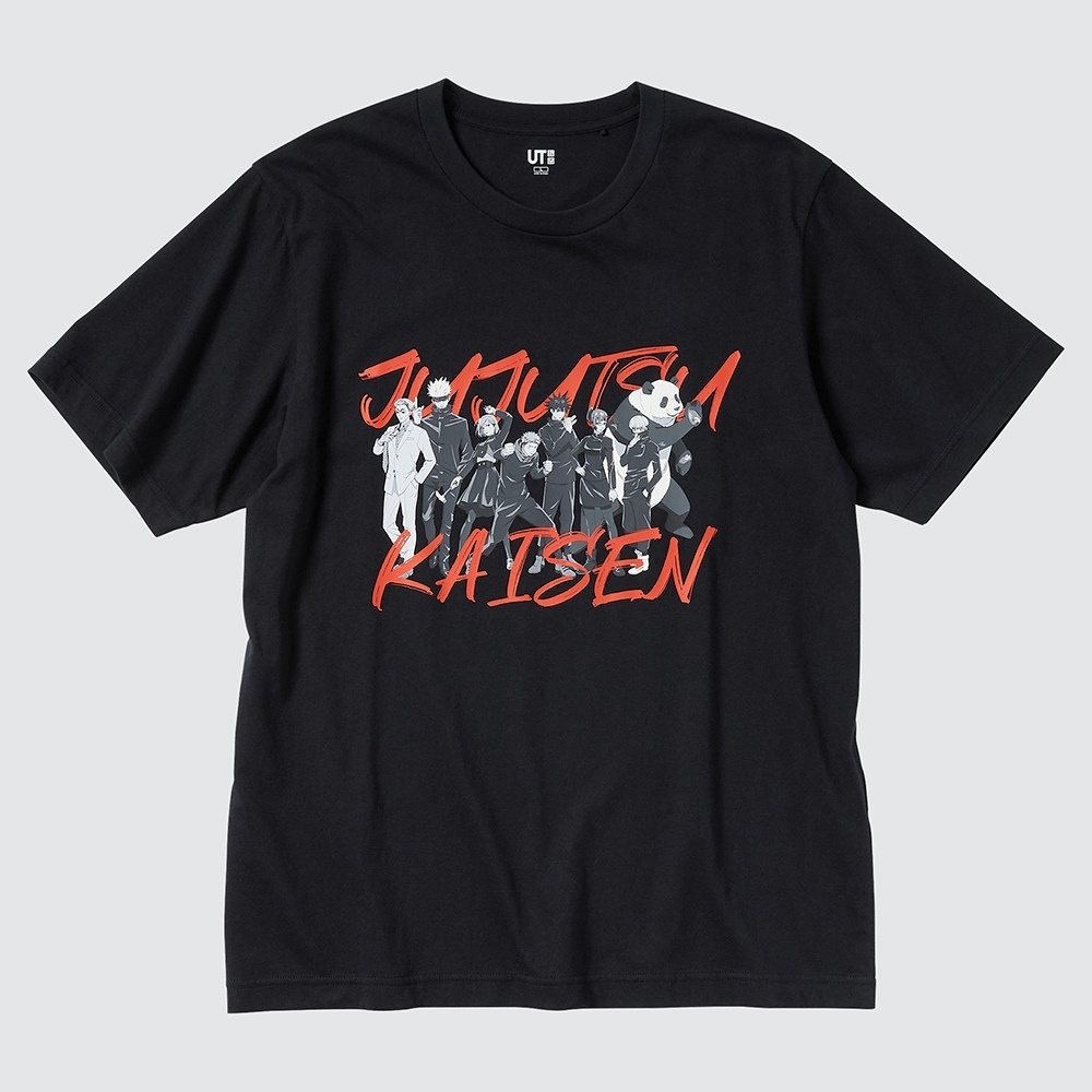 Uniqlo UT Jujutsu Kaisen T-shirt - Black