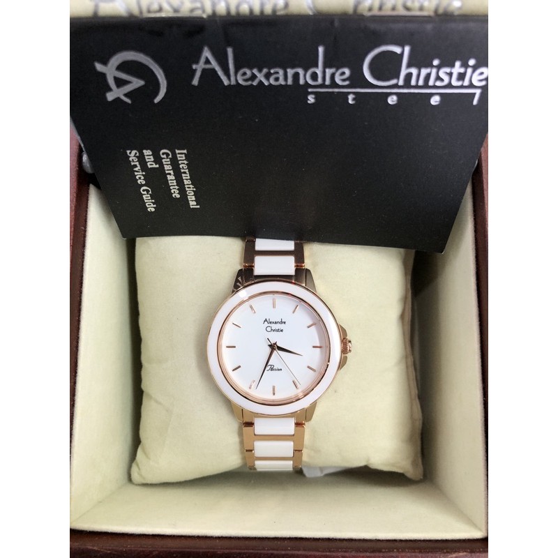 alexandre christie 2930lh keramix putih wanita