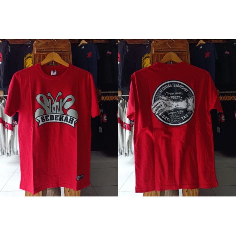 KAOS SLANK SEDEKAH - T-SHIRT SLANK SEDEKAH - BAJU SLANK SEDEKAH - Toto.store12