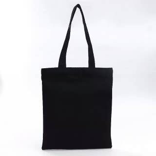 Download (Pakai resleting) totebag kanvas tote bag canvas hitam ...