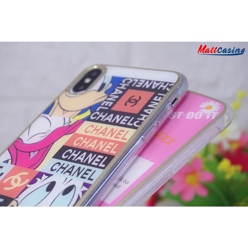 MallCasing - iPhone 6G | 6G+ | 7G+ | XR | XS Max Soft Case Chrome Lensa