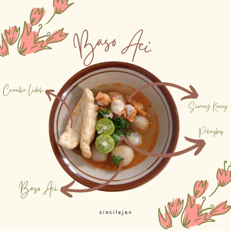 

SiAcilejen - Baso Aci Ayam Suwir Sambel Orginal