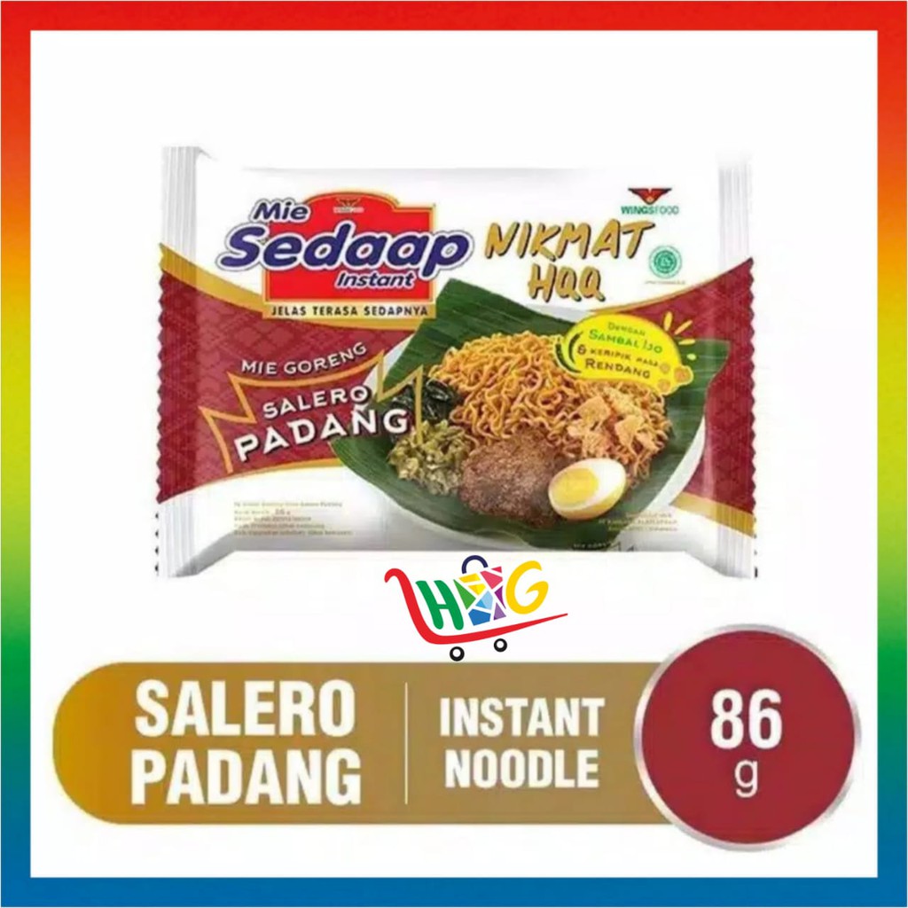 Mie Sedaap Salero Padang 86gr