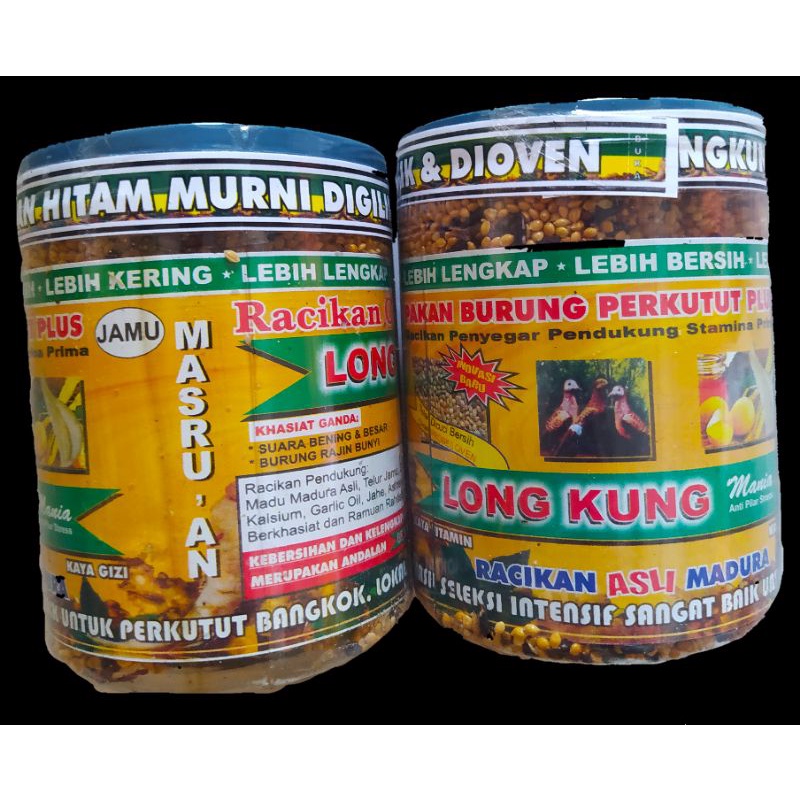 LONG KUNG Pakan Burung Perkutut Bangkok, Perkutut Lokal, Perkutut Istimewa