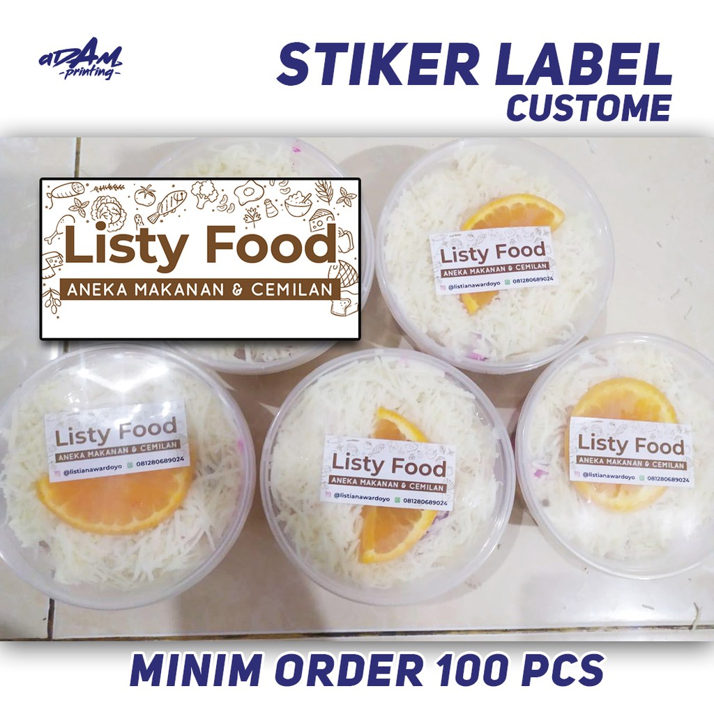 

STIKER LABEL MAKANAN / STIKER AQIQAH