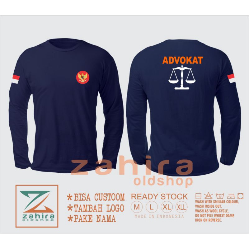 Kaos advokat atasan advokat kaos advokat lengan panjang