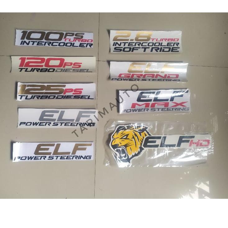 Update - Stiker isuzu elf / stiker isuzu elf macan / stiker elf macan / stiker elf set