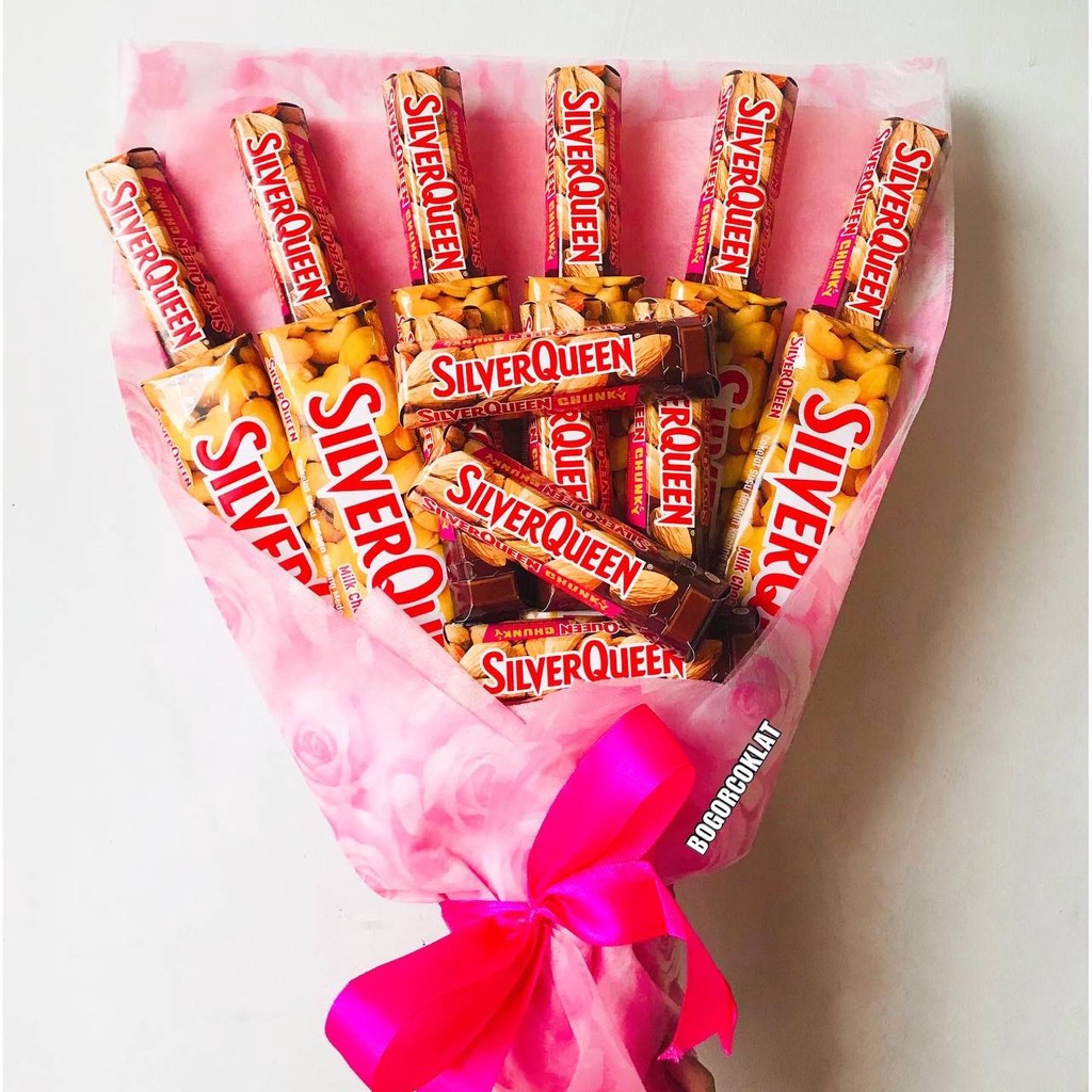 

Buket Coklat - Buket Silverqueen - Buket Wisuda