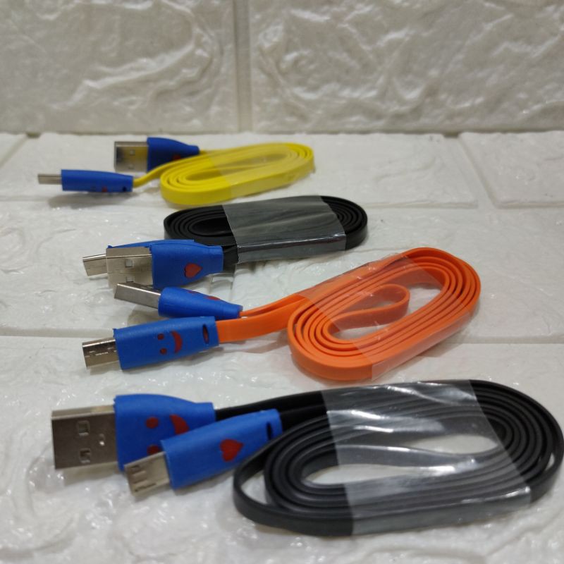 Kabel data/ kabel charger/ kabel casan Led Love usb micro