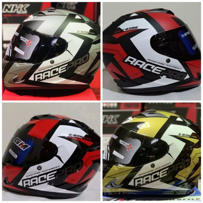 [COD] Helm GM Race Pro Full Face Original SNI