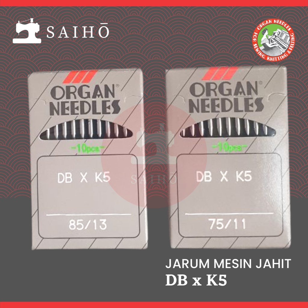 ORGAN Needles DBxK5 / DB x K5 - Jarum Mesin Jahit