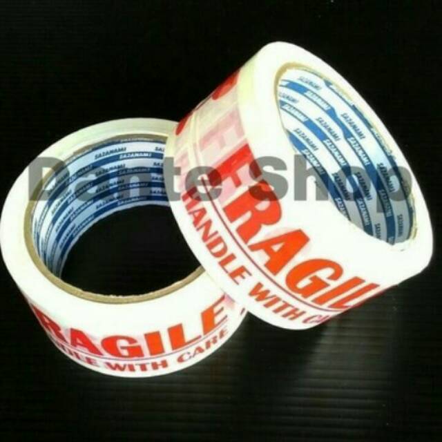 Lakban Fragile Tape 2 inch x 72 yard