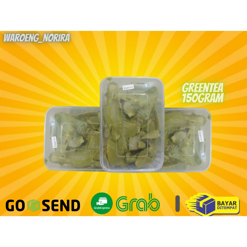 

Keripik Pisang Greentea Lumer