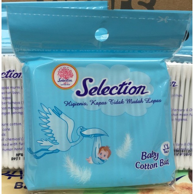 Baby Cotton Bud Selection Isi 100pcs