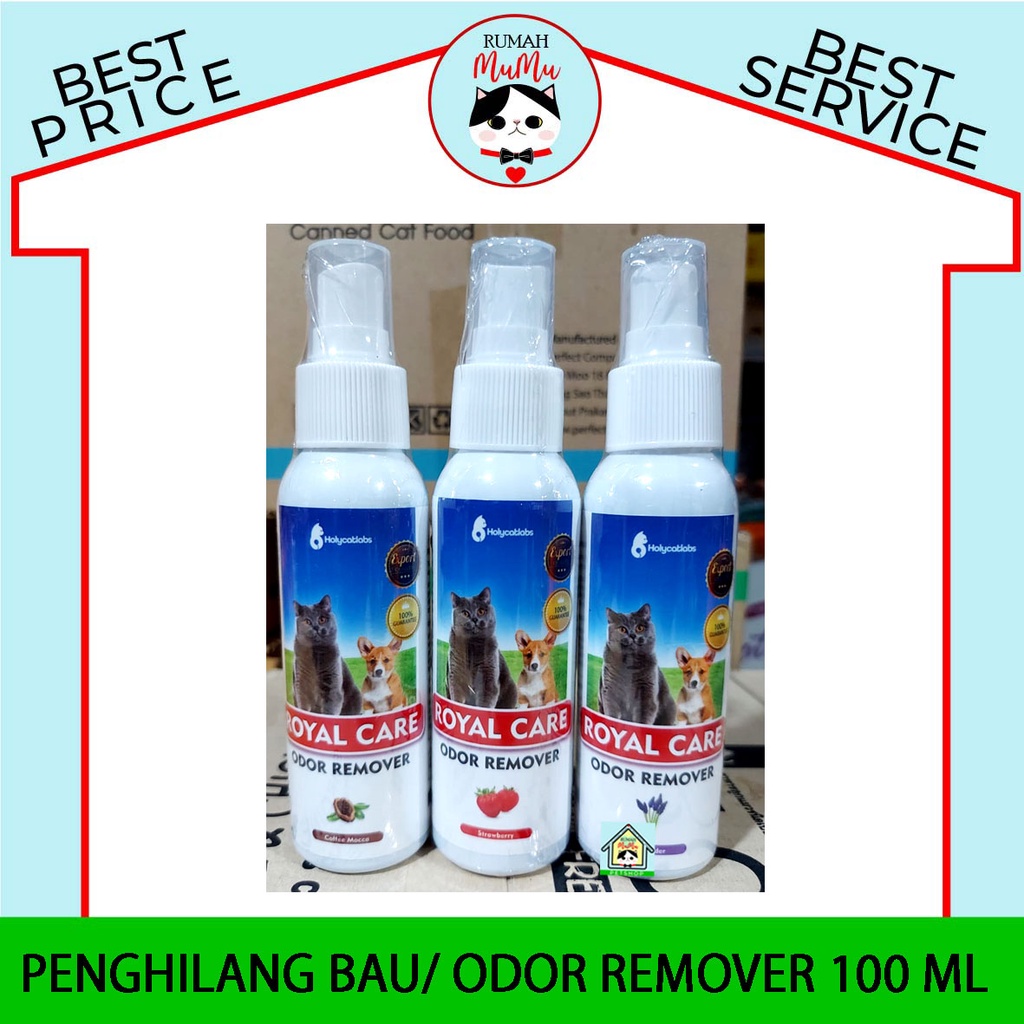 SPRAY PENGHILANG BAU ODOR REMOVER ROYAL CARE - 100 ML