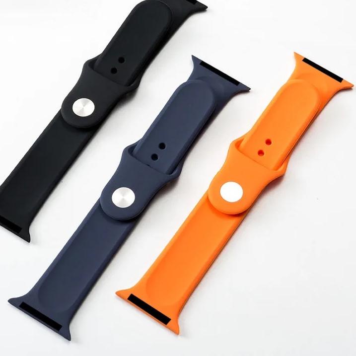 Terbagus.. Soft Strap Smartwatch for iWatch Series 7 6 SE 5 4 3 2 44 mm 40mm 42mm 38mm Watchband Spo