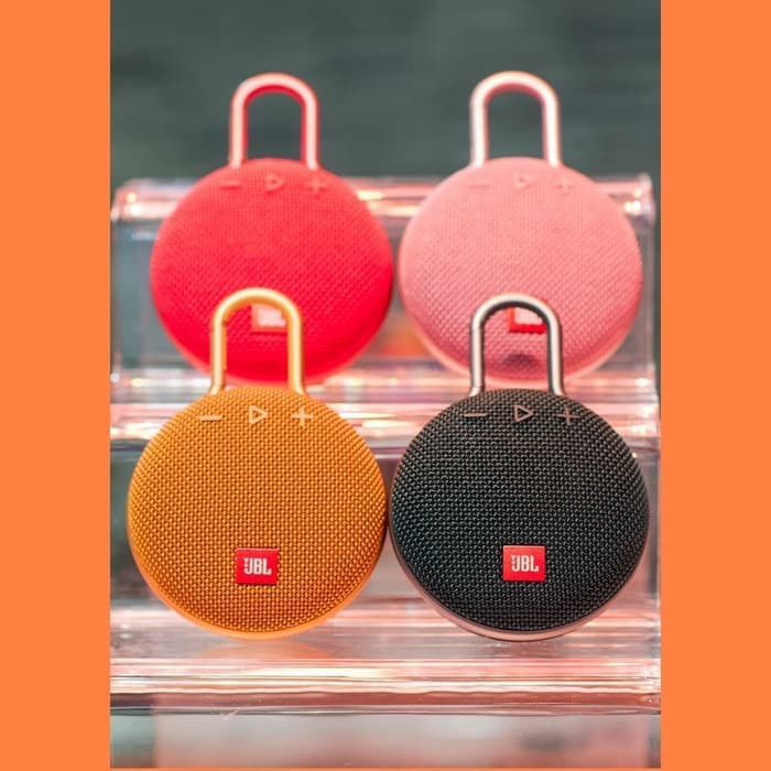 JBL CLIP 3 Portable Bluetooth Speaker Original Garansi resmi IMS 1 thn