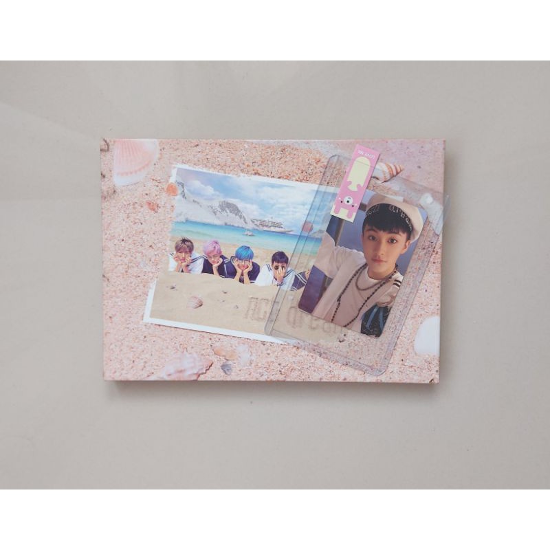 unsealed mark we young nct dream set (pc + album)